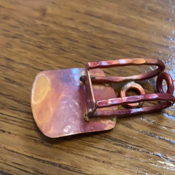 Copper Scarf Slide - Picture 3 of 4